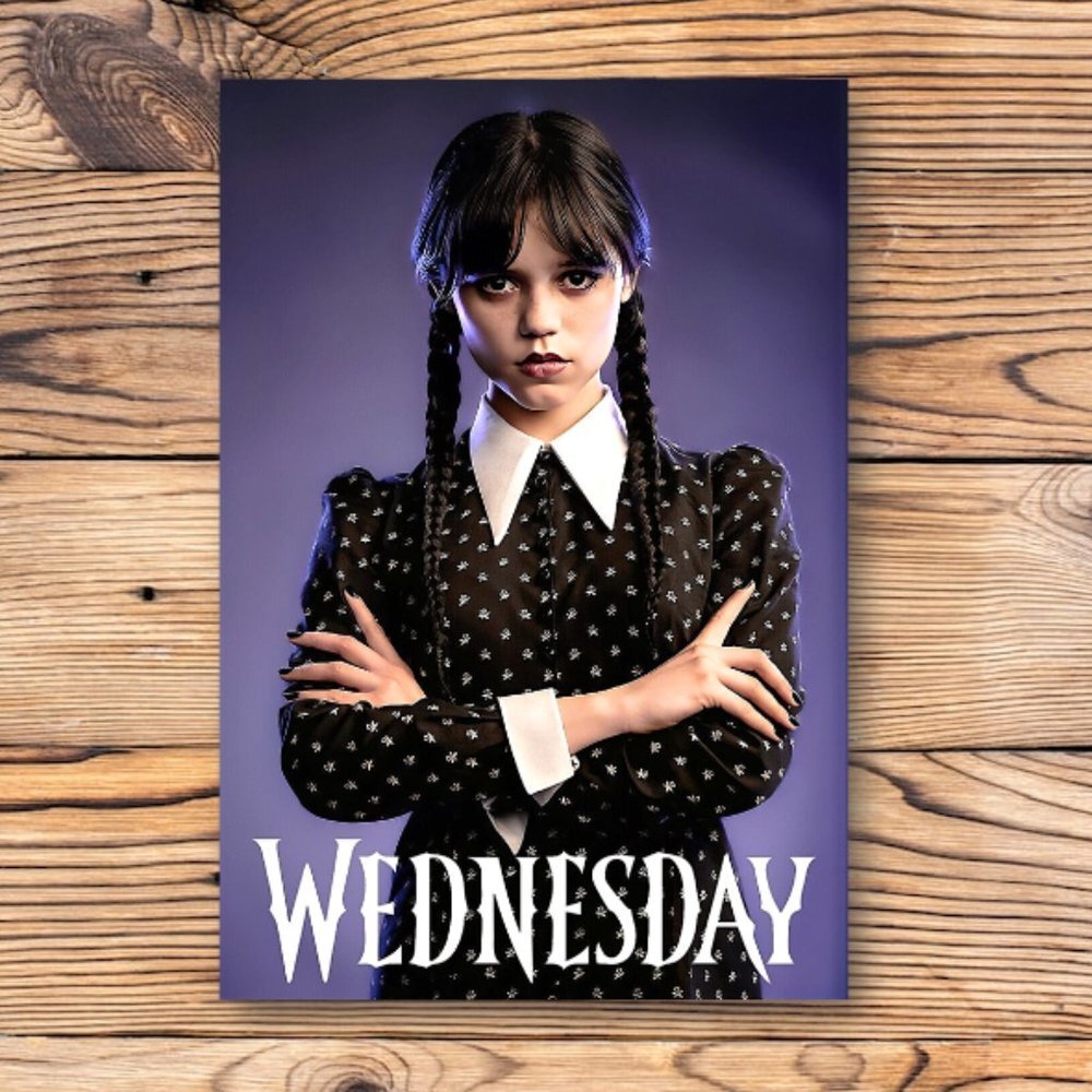 Wednesday Addams Netflix‎ Series Refrigerator Locker Fridge Magnet